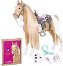 Our generation horse barn stable accessories. Amazon Com Our Generation By Battat Palomino Paint Horse 20 Hair Play Horse Toys Horse Equestrian Accessories Pets For 18 Dolls For Age 3 Years Up Toys Games