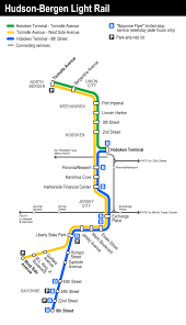 hudson bergen light rail map light rail transit map subway map hudson bergen light rail map light