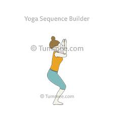 Chair Pose Variation Eagle Arms Utkatasana Variation Eagle Arms Variations 85 Variations Of Chair Pose Variation Eagle Arms Tummee Com Yoga Sequences Chair Pose Variations Gentle Yoga