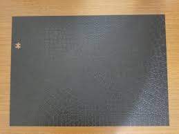 The materials you need to use are cardboard (paper with a hard surface can be a substitute), sc. Missing Piece Ravensburger Krypt Black R Puzzle