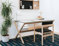 Simple Solid Wood Desk And Table Di 2020 Mebel Rumah Furniture