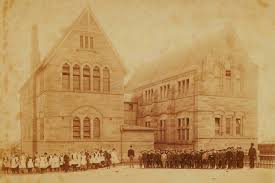 Rozelle Public School In The Inner West Of Sydney In 1885 State Library Of Nsw Historical Photos Library Historical Sites