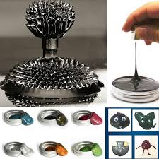 Magnetic Mud Plasticine Putty Ferrofluid Dense Ferro Fluid Magnet Toys In 2020 Magnetic Putty Magnetic Toys Magnets