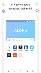 Fast downloads of the latest free software! Aloha Browser Lite Navegador Privado Vpn Gratis For Android Apk Download