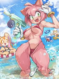 🔞[Gallery] Amy Rose as the beach ⛱️ | | Truyen-Hentai.com