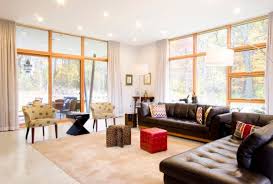 Living room sofa sets are an integral part of every home's common entertainment area. Give Your Living Room An Elegant Look With A Brown Leather Sofa