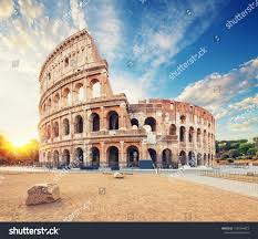 Coliseum Or Flavian Amphitheatre Amphitheatrum Flavium Or Colosseo Rome Italy Amphitheatre Amphitheatrum Coliseum Flavian Stock Photos Rome Image