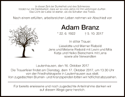 We provide individualized and collaborative care to our clients to assist you in developing a gratifying and vigorous relationship with food and your body. Traueranzeigen Von Adam Branz Trauer Hersfelder Zeitung De