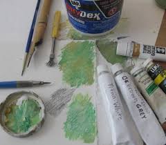 Plaster Coated Paper For Gouache Paint