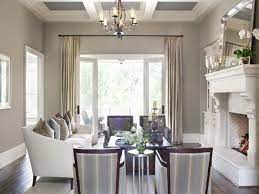 Taupe Living Room Dark Floors Off White Furniture Champagne Curtains Transitional Living Rooms Traditional Living Room Living Room Designs