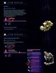 Resource booster and resource drop chance booster. Exilus Weapon Adapter Bp And Purchased Forma General Warframe Forums