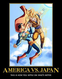 We struggle together in america and japan. America Vs Japan