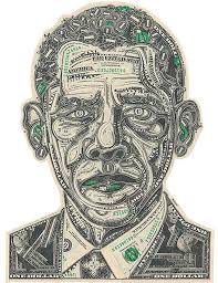 Barack Obama By Mark Wagner Made Out Of One Dollar Bills Money Art Obama Art Art Collage Artists