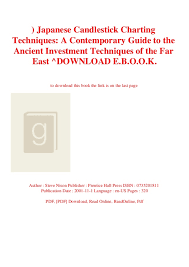 Read Japanese Candlestick Charting Techniques A