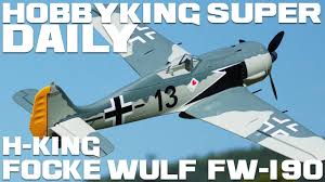 What springs to mind will probably be the sopwith camel. H King Focke Wulf Fw 190 Butcher Bird Epo 1600mm 63 Pnf Hobbyking