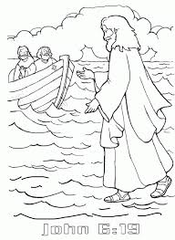 Use the jesus walking on the water coloring page as a fun activity for your next children's sermon. Jesus Walking On Water Coloring Page Coloring Pages Hello Kitty Coloring Home