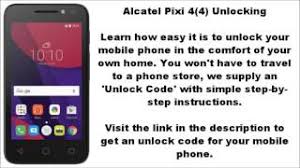 One touch pixi 3 5017a telstra pixi 3 4013m 4013x 4027a 5017a 5017o vodafone. Unlock Alcatel U3 Pixi 4 4 4034a 4034g 4034x Sim Me Lock Youtube
