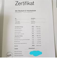 Die prüfung besteht aus einem schriftlichen und einem mündlichen teil. Deutsch C1 Telc Hochschule Allgemein Miteinander Du Hast Endlich Die Prufung Geschafft Danke Fur Deine Mitteilung Wir Wunschen Dir Alles Gute C1telchochschule Facebook