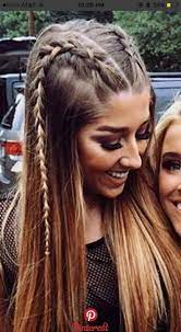 43 Ideas Hairstyles For Girls Simple Curls Braided Hairstyles Hair Styles Medium Hair Styles