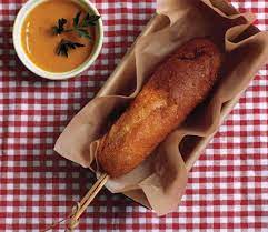 andouille corn dogs recipe food republic recipe corndog recipe food recipes