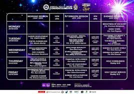 Sunday, 18th july 2021 lesson: Rccg 2020 Annual Youth Convention Schedule Perspective