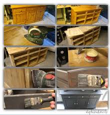 Si votre vaisselier en chêne massif est en bon état général et que vous préférez le conserver comme vous l'avez connu enfant, cette astuce va vous. Deco Bricolage Bahut En Pin Recup Et Repeint Stephanie Bricole