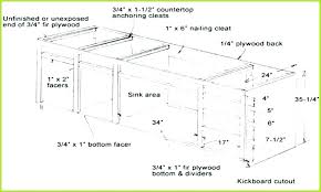 Kitchen Cabinet Sizes Chart Dessievannest Co