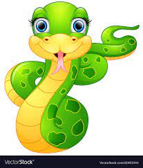 Hover over image to zoom. Illustration Of Happy Green Snake Cartoon Download A Free Preview Or High Quality Adobe Illustra Art Drawings For Kids Snake Illustration Baby Animal Drawings