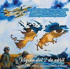 Frente a una plaza de mayo colmada de personas, galtieri se refiere a la posibilidad de una respuesta armada por parte de gran bretaña ante los movimientos argentinos en malvinas, 1982: Actos Por El 2 De Abril Dia Del Veterano Y Caidos En La Guerra De Malvinas