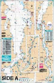 Waterproof Charts Lake Fishing Lake Champlain South