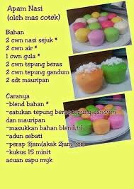 Apam Beras Desserts Malaysian Dessert Cooking Recipes
