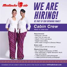 The biggest source of job vacancies and internships in united nations, european union and international ngos. Malindo Air Female Cabin Crew Walk In Interview 10am 16 February 2017