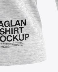 Download Melange Men S Raglan T Shirt 3 4 Sleeves In Apparel Mockups On Yellow Images Object Mockups