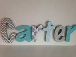 6 Letter Set 7 5 Www Pitterpatterned Etsy Com Baby Name Letters Name Decorations Boy Nursery Letters