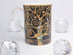 Протеиновые коктейли и спортивные добавки. Gustav Klimt Tree Of Life Exclusive Coffee Cups Collection Deluxe By Mjs