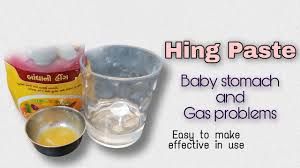 What foods make babies gassy. Hing Paste For Baby Stomach And Gas Problems Baby Care Apna Kitchen Youtube