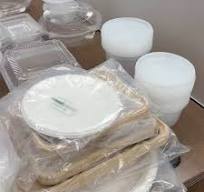 Plastic soup cup and container as well as biodegradable tray with stock  available freely contact if you need from local support. #disposable  #foodpacking #foodservice #oem #odm #inventory