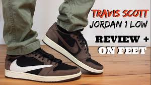 Travis scott x nike air jordan retro 6 cactus jack size 10 deadstock authentic. Travis Scott Jordan 1 Low Review On Feet Youtube