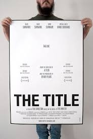 How To Make A Movie Poster Movie Poster Template Book Report Poster Template