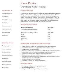 Here you can find both premium templates and freebies. 8 Warehouse Management Resume Free Templates