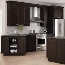 Set room dimensions, choose cabinets and more all in a professional rendering. Hampton Bay Designer Series Gretna Assembled 21x42x12 In Wall Kitchen Cabinet In Espresso W2142 Gres The Home Depot
