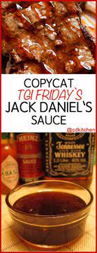 Copycat Tgi Friday S Jack Daniel S Sauce Tgi Friday S And Jack Daniel S Got Together And Came Up With A Restaurant Recipes Jack Daniels Sauce Cooking Recipes