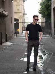 Plain T Shirts Crew Necks V Necks Men S Wardrobe Essentials It's quite a refined white tee and could be worn with a suit if you get it longer so that you can tuck it in. plain t shirts crew necks v necks
