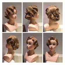 Updo 1930 Vintage Hairstyles Ballroom Hair Hair Makeup