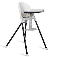 Infans High Chair Folding 3 In 1 Convertible Highchair With Detachable Double Tray 3 Point Harness Adjustable Adjustable Legs Foot Rest Portable High Chairs