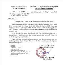 Báo cáo của tỉnh bắc giang cũng nhận định số bệnh nhân chắc chắn còn tăng, bởi hiện tại còn hơn 50.000 mẫu nguy cơ cao chưa có kết quả xét nghiệm. Báº¯c Giang Ra Cong Ä'iá»‡n Kháº©n Nang Cáº¥p Ä'á»™ Phong Chá»'ng Dá»‹ch Covid 19 Tin Tá»©c Má»›i Nháº¥t 24h Ä'á»c Bao Lao Ä'á»™ng Online Laodong Vn