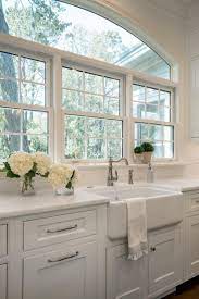 Adding Windows Above The Sink Can Add Depth To The Kitchen It Allows Natural Light And Helps The Kitchen Window Design Kitchen Window Decor Home Decor Kitchen