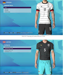 00:41 leyendas matthaüs y kahn gracias al genio enorme de @juniormantis. Ultigamerz Pes 2017 Germany Austria Euro 2020 Kits
