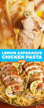 Lemon Asparagus Chicken Pasta Recipe In 2020 Recipes Asparagus Chicken Pasta Recipes Chicken Recipes