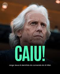 🚨🔵⚪️ 𝐔𝐑𝐆𝐄𝐍𝐓𝐄 — Jorge Jesus deixa o comando técnico do Al Hilal.  Mohammad Al-Shalhoub irá assumir interinamente até o fim da temporada. 🗞️  ariyadhiah_br 🌖